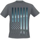 In Amerika - Flagge, Rammstein, Camiseta