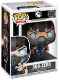 Figura Vinilo Sub-Zero 251 (posible Chase), Mortal Kombat, ¡Funko Pop!