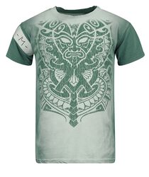 Aztec Mask Tattoo, Outer Vision, Camiseta