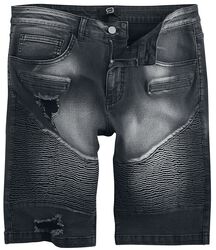 Shorts With Biker Details, R.E.D. by EMP, Pantalones cortos