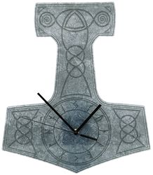Wall clock Thor’s hammer, Reloj de Pared Acrílico, Reloj de Pared