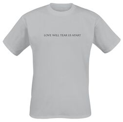 Love Will Tear Us Apart Text (A), Joy Division, Camiseta