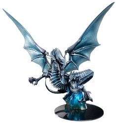 Duel Monsters artwork - Blue-Eyes White Dragon (Holographic Edition), Yu-Gi-Oh!, Estatua