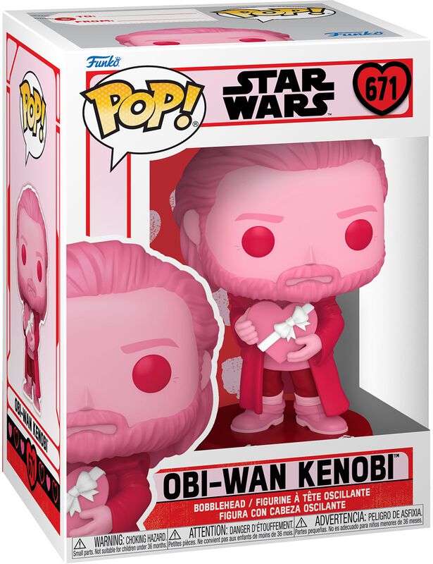 Figura vinilo Obi-Wan Kenobi (Valentine's Day) 671