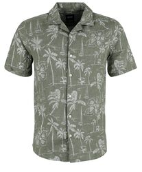 ONSCaiden Reg Hawaii AOP Linen, ONLY and SONS, Camisa manga Corta