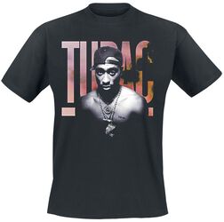 Pink Logo, Tupac Shakur, Camiseta