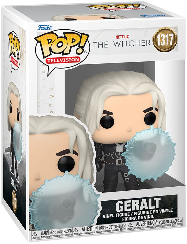 Figura vinilo Geralt 1317