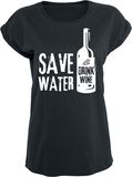 Save Water Drink Wine, Save Water Drink Wine, Camiseta