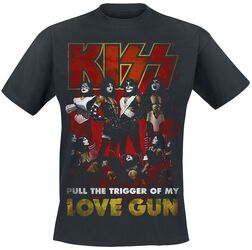 Love Gun, Kiss, Camiseta