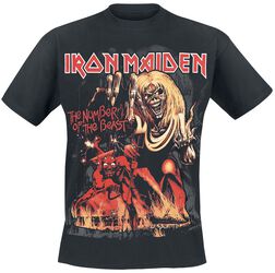 Number Of The Beast Graphic, Iron Maiden, Camiseta