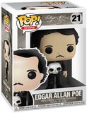Edgar Allan Poe Figura vinilo Edgar Allan Poe (Icons) no. 21, Edgar Allan Poe, ¡Funko Pop!