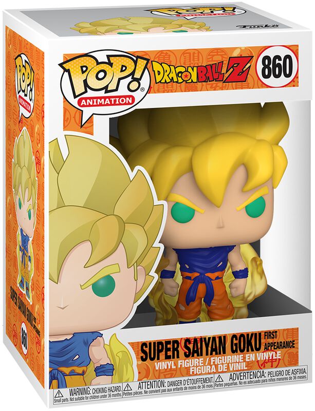 Figura vinilo Z - Super Saiyan Goku (first appearance) no. 860