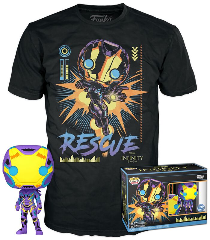 Rescue (Blacklight) - POP! & Camiseta