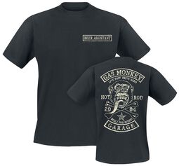 Hot Rod - Beer assistant, Gas Monkey Garage, Camiseta