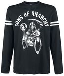 Logo, Sons Of Anarchy, Camiseta Manga Larga