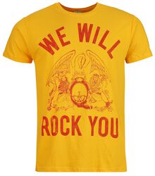 We Will Rock You, Queen, Camiseta