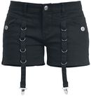 Strapped Hotpants, Gothicana by EMP, Pantalones cortos