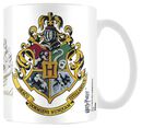 Hogwarts - House Crest, Harry Potter, Taza
