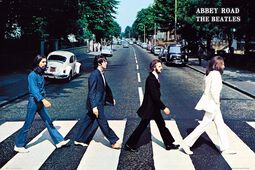 Abbey Road, The Beatles, Póster