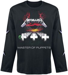 Master Of Puppets, Metallica, Camiseta Manga Larga