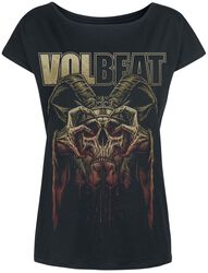 Bleeding Crown Skull, Volbeat, Camiseta