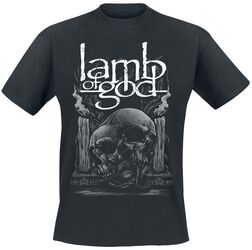 Candle Skull, Lamb Of God, Camiseta