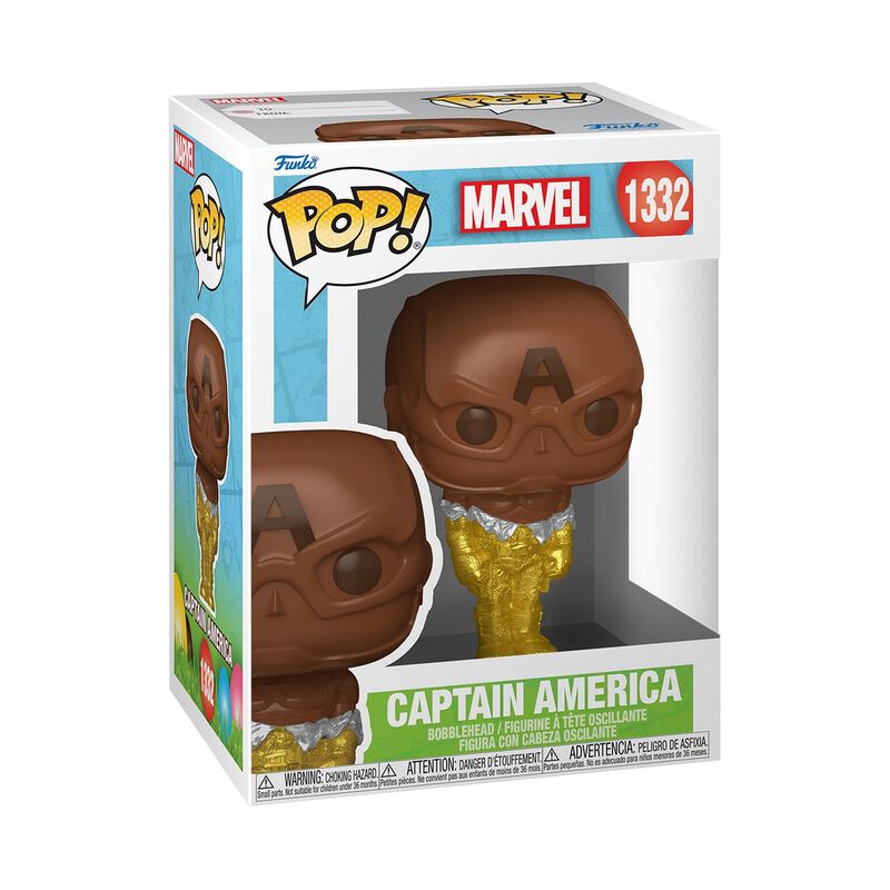 Figura vinilo Captain America (Easter Chocolate) 1332