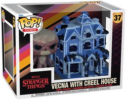 Figura vinilo Season 4 - Vecna with Creel House (Pop! Town) no. 37, Stranger Things, ¡Funko Pop!