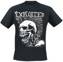 Mohican Skull, The Exploited, Camiseta