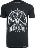 Baphomet, Black Blood by Gothicana, Camiseta