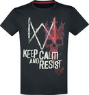 Legion - Keep Calm And Resist, Watch Dogs, Camiseta