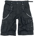 Chain Shorts, Gothicana by EMP, Pantalones cortos