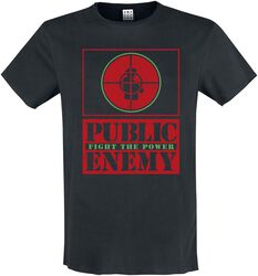 Amplified Collection - Fight The Power Target, Public Enemy, Camiseta