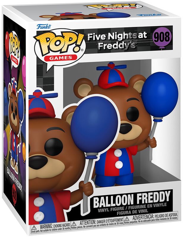 Figura vinilo Security Breach - Balloon Freddy no. 908