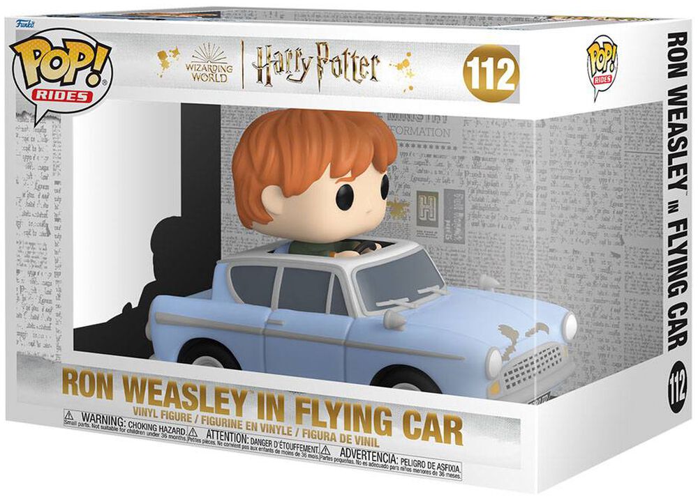 Figura vinilo Ron Weasley in Flying Car