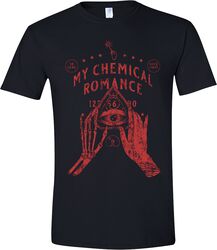 Skeleton Planchette (Red Print), My Chemical Romance, Camiseta