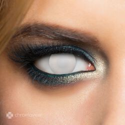 Chromaview Blind White Daily Disposable Contact Lenses, Chromaview, Lentillas Moda