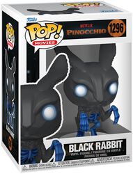 Figura vinilo Black Rabbit no. 1296, Pinocchio, ¡Funko Pop!