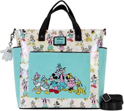 Loungefly - Disney 100 - Classic AOP convertible, Mickey Mouse, Mini Mochilas