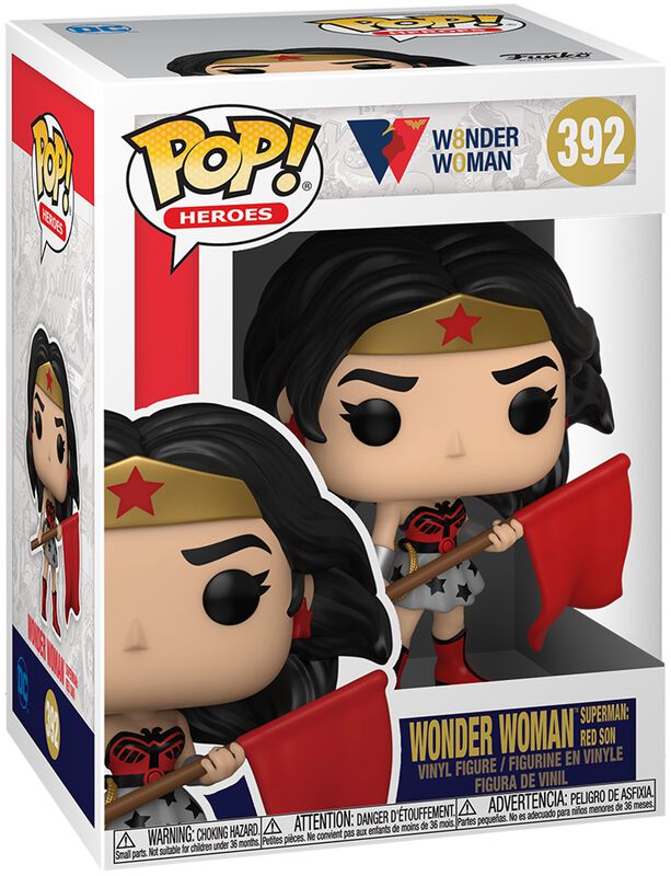 Figura vinilo 80th Anniversary - Wonder Woman (Superman: Red Son) 392