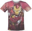 Painting, Iron Man, Camiseta