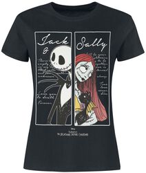 Jack & Sally, Pesadilla Antes De Navidad, Camiseta
