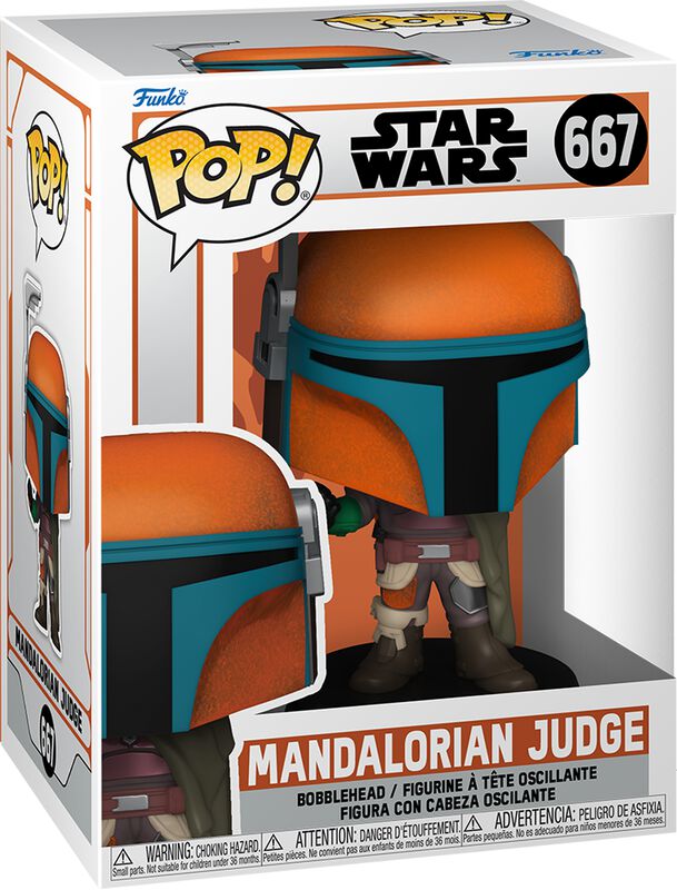 Figura vinilo The Mandalorian - Mandalorian Judge no. 667