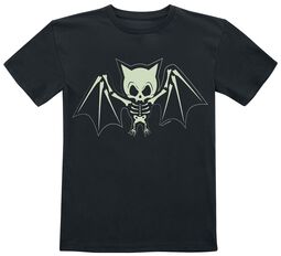 Kids - Bat Skeleton, Tierisch, Camiseta