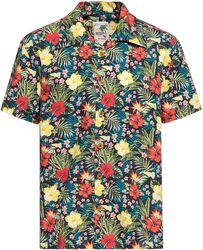 Tropical Hawaiian-style, King Kerosin, Camisa manga Corta