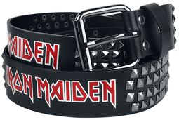 Logo - Gürtel, Iron Maiden, Cinturón