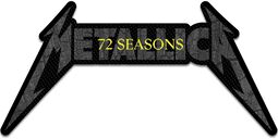 72 Seasons Charred Logo Cut Out, Metallica, Parche