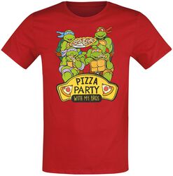 Kids - Pizza Party, Las Tortugas Ninja, Camiseta
