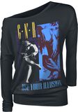 Illusion Split, Guns N' Roses, Camiseta Manga Larga