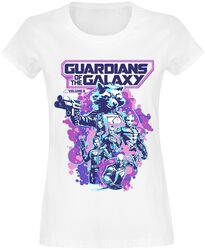 Vol. 3 - Neon crew, Guardianes De La Galaxia, Camiseta